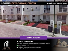 Doomos. Casa en venta en Cancún Fracc. Villa Marino a minutos de playas y zona hotelera RLR.