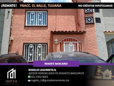 Doomos. Casa en venta en Tijuana Baja California, Fracc EL Valle 5 min de plazas Comerciales RLR