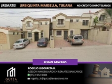 Doomos. Casa en venta en Tijuana Baja California, Urbiquinta Marsella Remato, Oportunidad RLR