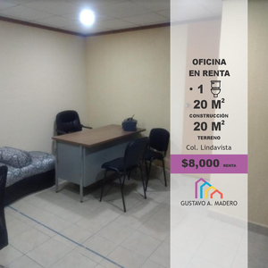 Oficinas En Renta En Lindavista