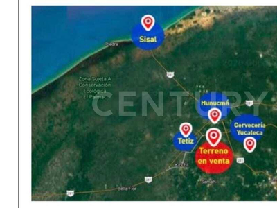 Terreno Industrial En Venta A Pie De La Carretera De Mérida A Sisal Y Celestún