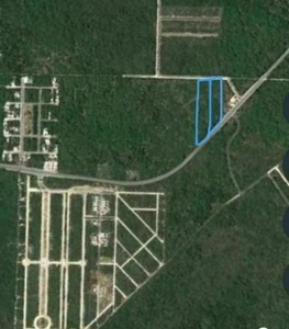 2 TERRENOS EN EXCELENTE UBICACIÓN EN VENTA SOBRE CARR CHICXULUB PUERTO, CONKAL