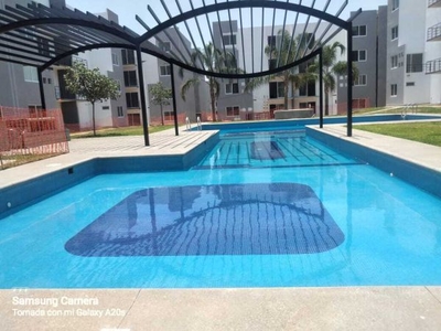 DEPARTAMENTO EN VENTA CON ALBERCA EN YECAPIXTLA, MORELOS