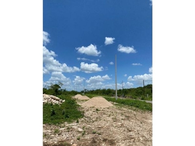 Terreno urbanizado en Hunucma Yucatan. A 48 pagos desde $2668