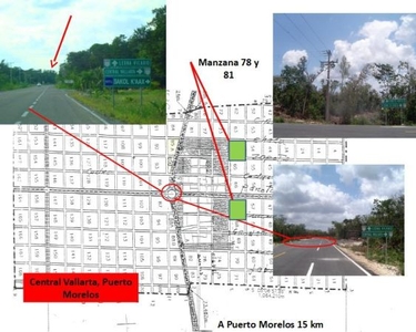 Terrenos Escriturados en Venta- Ruta de los Cenotes, Puerto Morelos