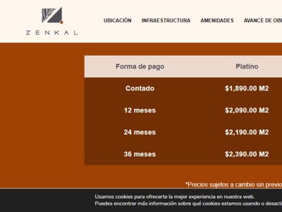 ZENKAL TERRENOS EN PRIVADA MUY EXCLUSIVA 40% VENDIDO