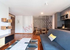 departamento en condesa amueblado en condesa- piso 3