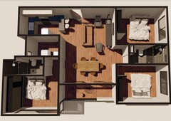 departamento en venta - dhv260 vive a la altura de tus sueños en las arboledas - 2 baños - 112 m2