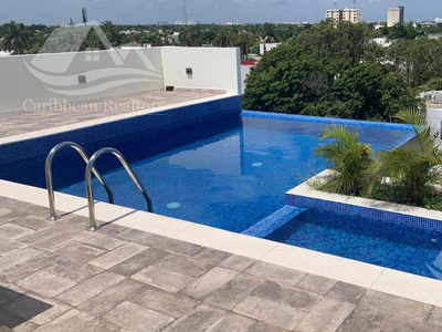 Departamento En Renta En Alamos Cancun 3 Recamaras Con Baño Cada Una N-zrdm4801