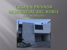 CASA EN VENTA RESIDENCIAL DEL ROBLE