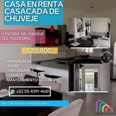 casa en renta cascada de chuveje, real juriquilla