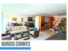 casa en venta, burgos corinto, cuernavaca morelos - 4 habitaciones - 515 m2