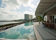 4 cuartos, 406 m maravillosa casa frente al canal en puerto cancun canal front