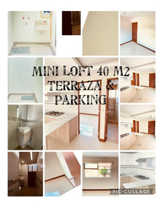 Departamento En Venta Mini Loft Terraza & Parking A 5 Min Del Aeropuerto Internacional De La Ciudad De Mexico