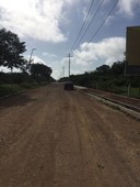 Terreno en venta en Merida lotes urbanizado sobre Av principal de Cholul Cumbres