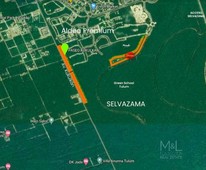 Terreno en venta en Tulum, Dharma en Selvazama de 478.32 m2