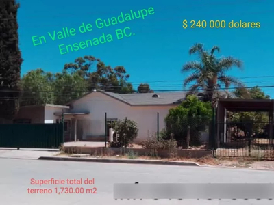 Casa Disponible Para Venta En El Valle De Guadalupe