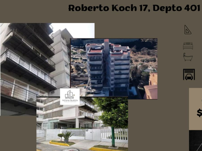 Departamento En La Álvaro Obregon, Col. Paseo De Las Lomas, Roberto Koch 17, Depto 401 Abm109-za