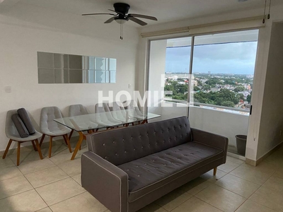 Gran departamento amueblado y equipado, 2 habitaciones, ubicado en Francc Liverte Nichupté - Cancún.