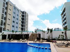 doomos. departamento en venta h2o residences - residencial aqua cancun