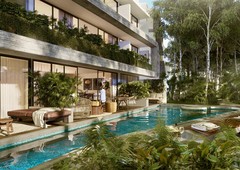 doomos. loft en preventa 62 m2, el más cercano a la playa de tulum, vista a la selva maya