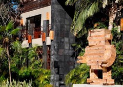 doomos. moderno penthouse- para los amantes del arte- amenidades de lujo- aldea zama tulum