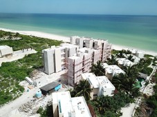 doomos. venta enorme departamento frente al mar en san bruno yucatan