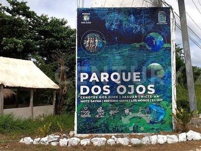 Terreno en Venta en Cenote Dos Ojos Koomuna Nai...