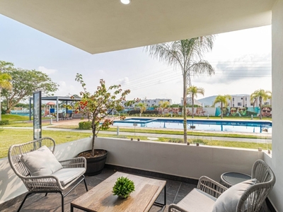 Departamento Con Alberca Y Juegos Infantiles Cerca De Cuernavaca En Venta