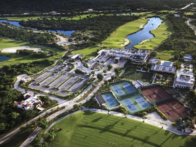 terreno en venta yucatan country club, vista al campo de golf, incluye accion