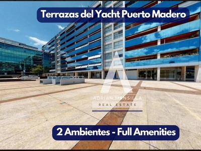 Doomos. Alquiler TemporarioTERRAZAS DEL Yacht 2 Ambientes Puerto MADERO