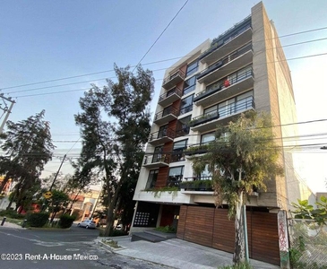 Doomos. Departamento con balcon en Calzada de los Corceles, Col Colina del Sur, Alvaro Obregon,