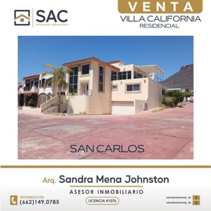 Venta de Residencia en San Carlos en Villa California