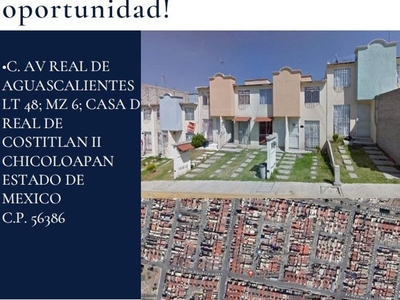 Casa en venta Av Real De Aguascalientes, Chicoloapan De Juárez, Estado De México, México
