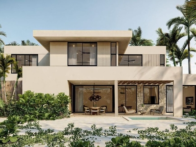 Casa en venta en la playa 4 recámaras en Junka Sisal Yucatán