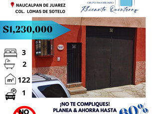 Casa en venta Carnicerito 32, Mz 009, Residencial Lomas De Sotelo, 53390 Ciudad De México, Méx., México