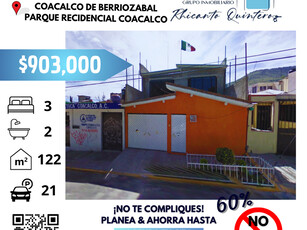 Casa en venta Monte Ajusco 44, Parque Residencial Coacalco, Ecatepec De Morelos, Méx., México