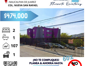 Departamento en venta Av. Minas Palacio 250, Nueva San Rafael, 53640 Naucalpan De Juárez, Méx., México