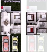 Casas en venta - 90m2 - 4 recámaras - Aguascalientes - $1,025,000