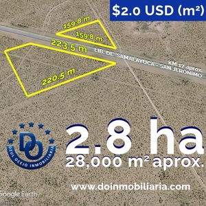 Terreno en Venta en Juárez, Chihuahua