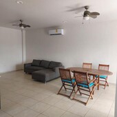 departamentos en renta - 100m2 - 2 recámaras - cancun - 11,500