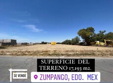 más de 500 mts. en venta en zumpango