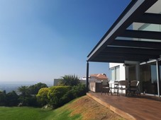 espectacular residencia con hermosa vista del valle de mexico