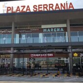 50 m local - renta - plaza serranía