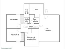 departamentos en venta - 74m2 - 3 recámaras - azcapotzalco - 1,670,000