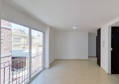 venta departamento en santa maría la rivera, cuauhtémoc, edomex - 2 recámaras - 61 m2