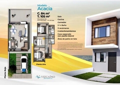 casas en venta - 105m2 - 3 recámaras - playas de rosarito - 2,112,000