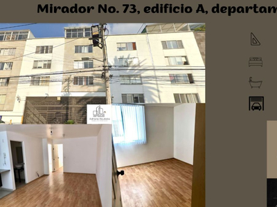 Departamento En Coyoacana, Col. Mirador, Mirador 73