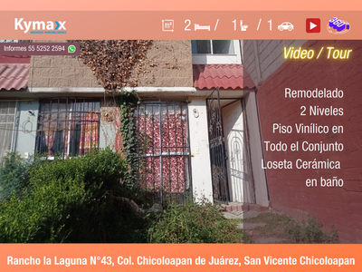 Casa en venta Lomas De Totolco Tlatelco, Chimalhuacán