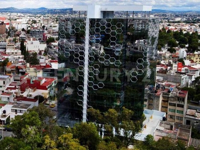 Oficina en renta 156 m2 Torre Albertina, Col. L...